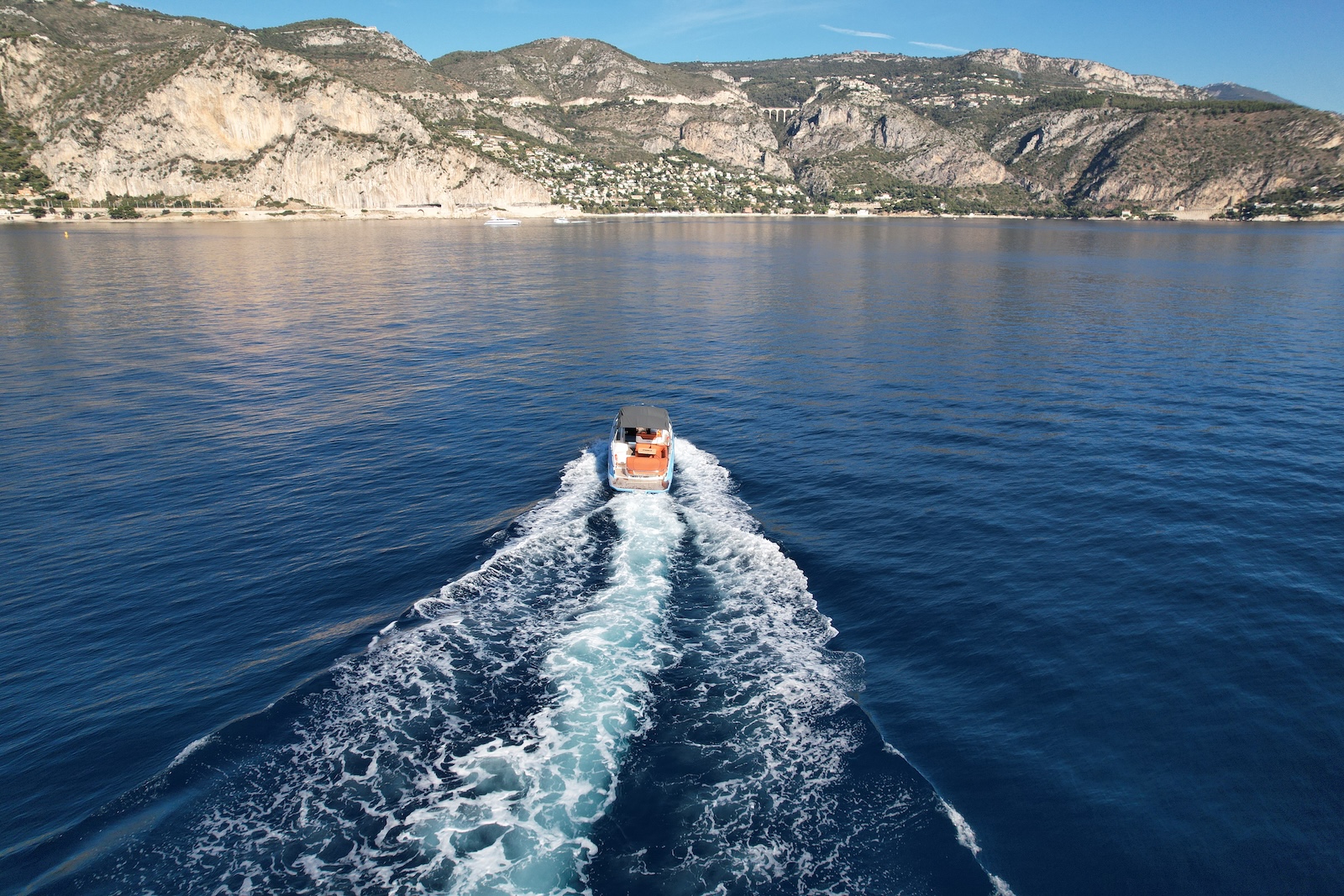 French Riviera coastline