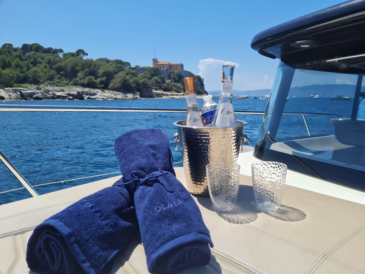 French Riviera coastline